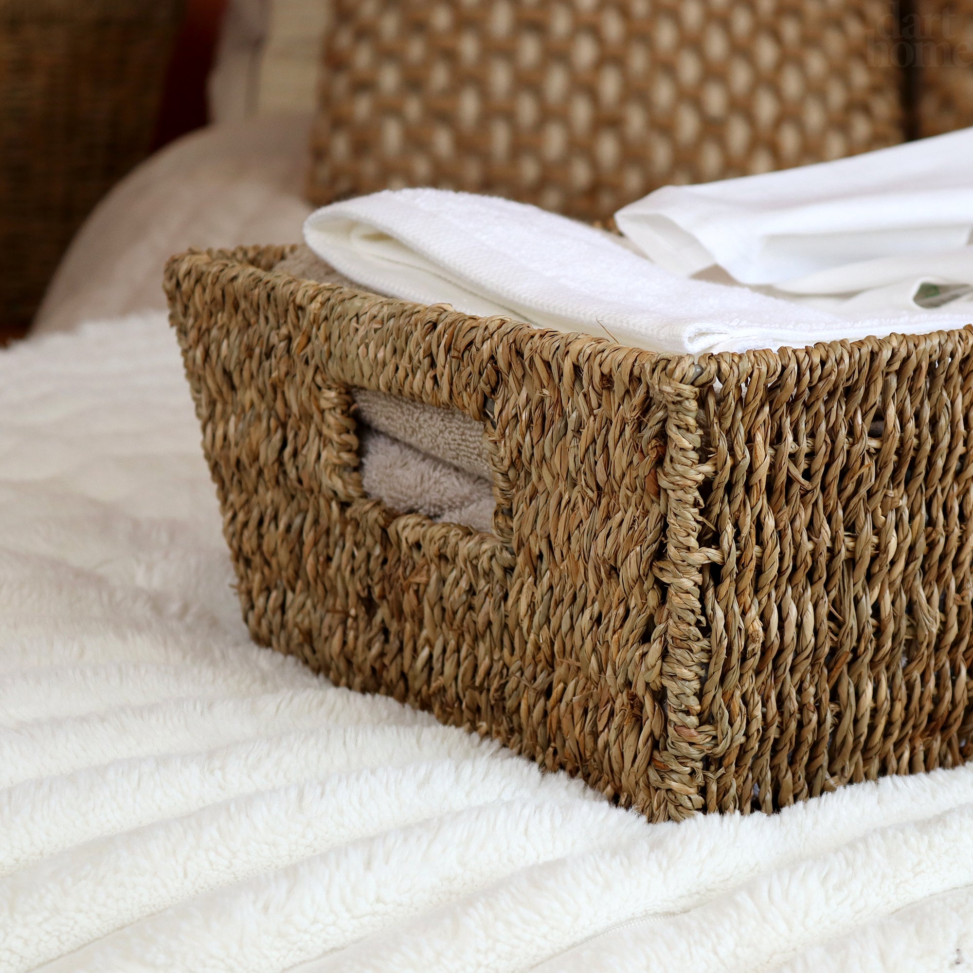 Large Tapered Seagrass Basket