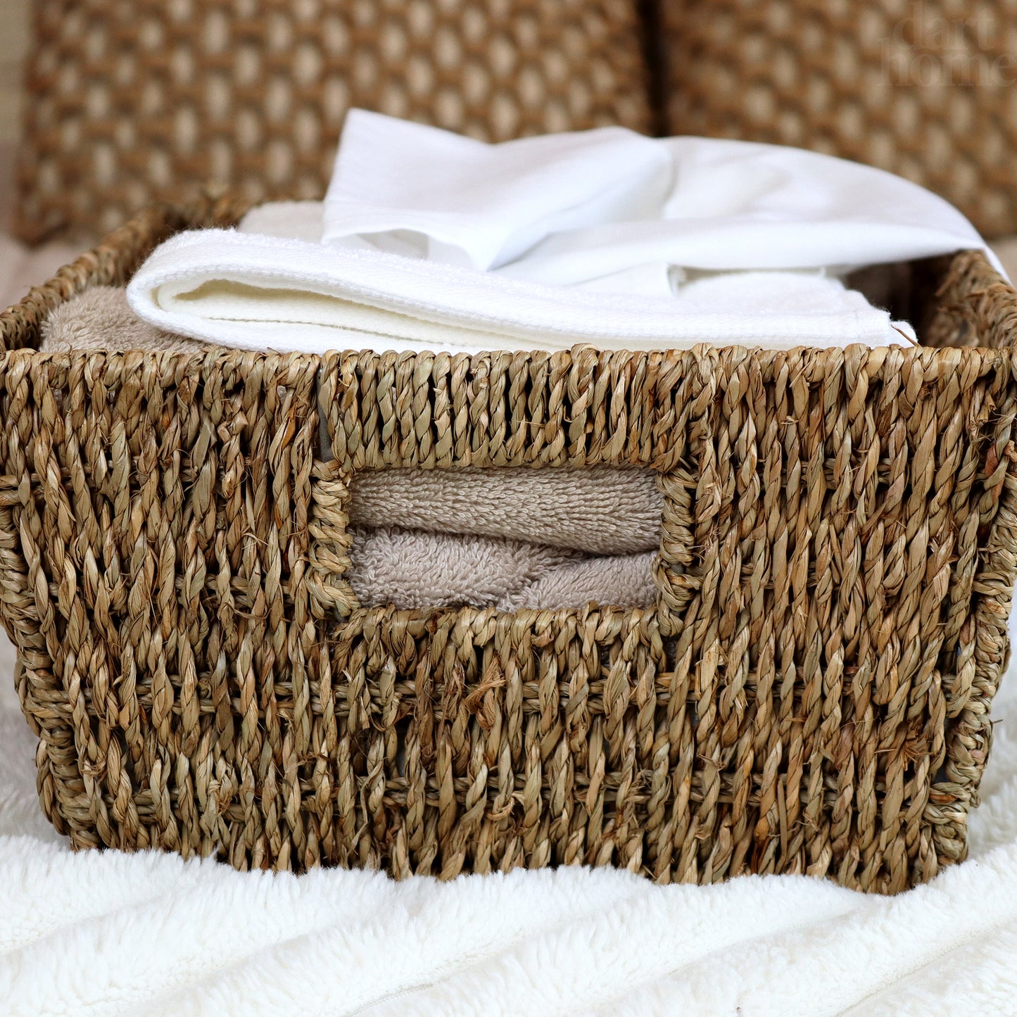 Large Tapered Seagrass Basket