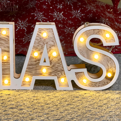 Light Up Xmas Sign