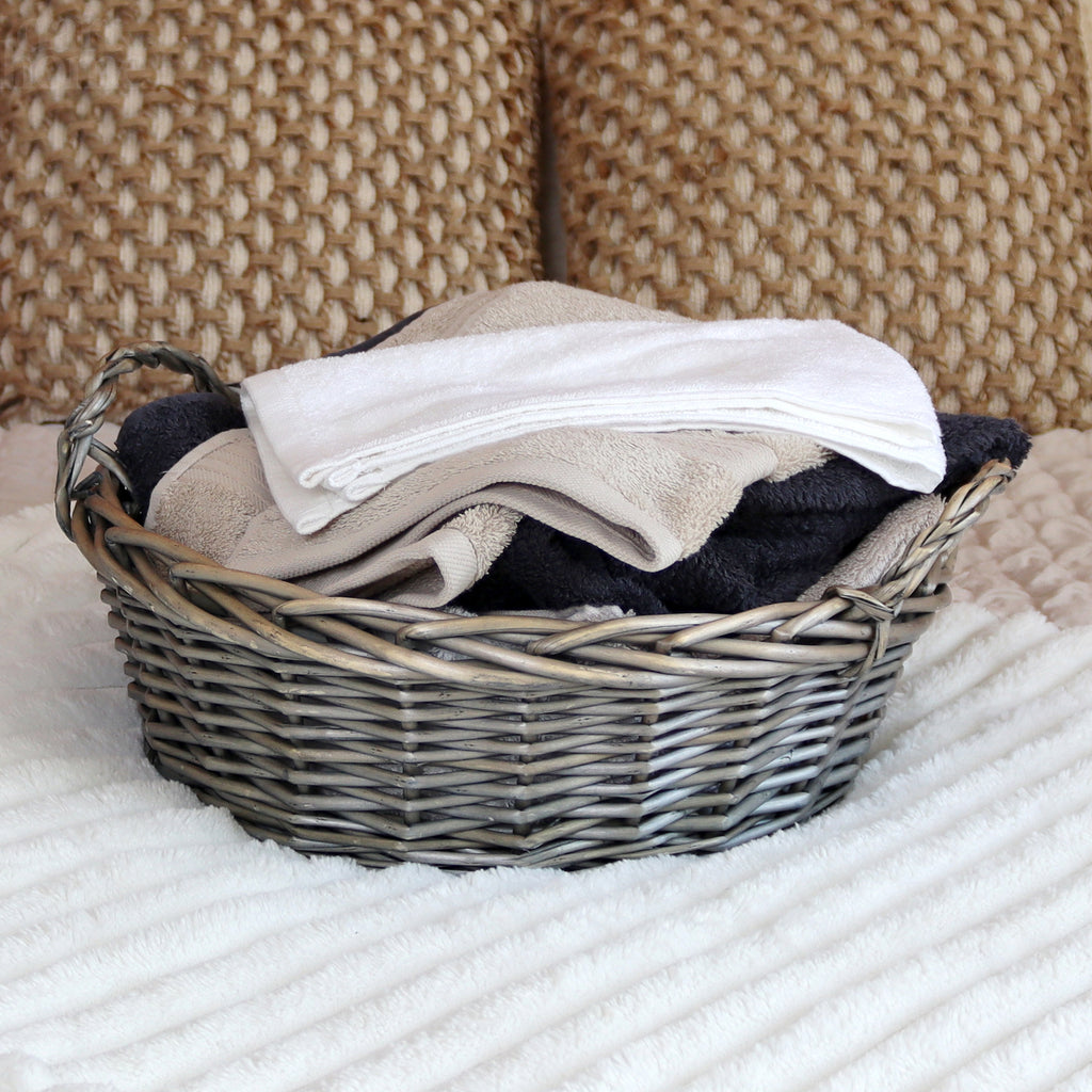Large Antique Wash Willow Tray