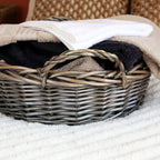 Large Antique Wash Willow Tray