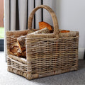 Kubu Rattan Open Ended Log Basket