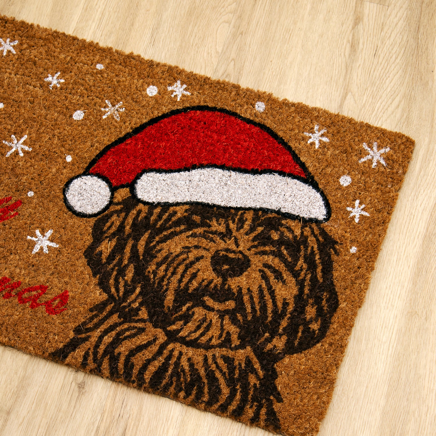 Merry Christmas Cockapoo Doormat
