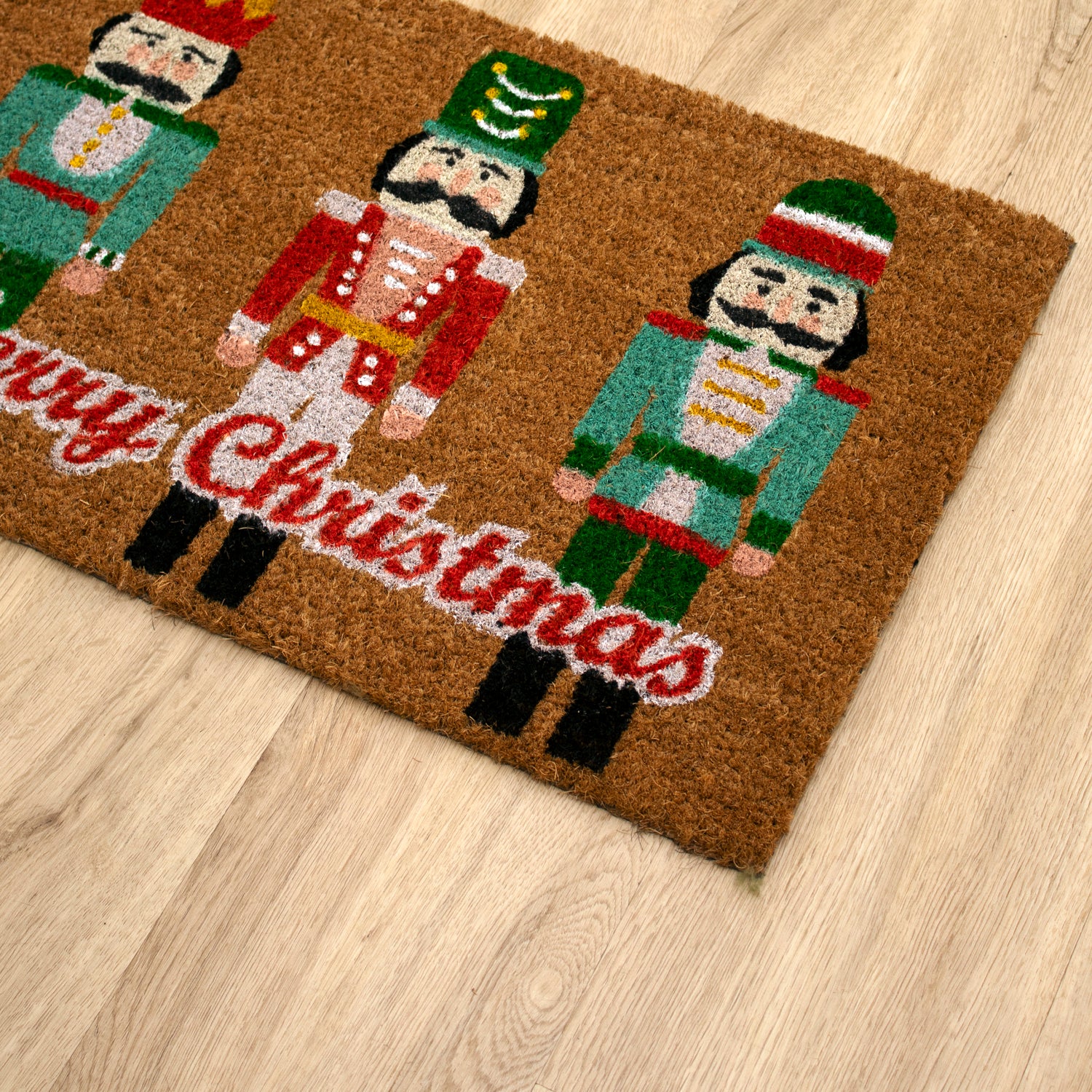 Merry Christmas Nutcrackers Doormat