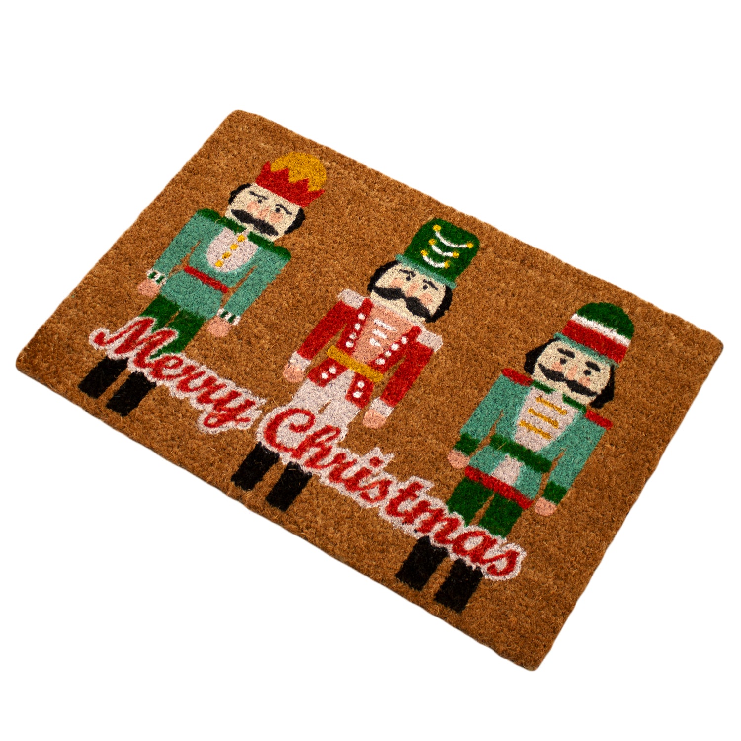 Merry Christmas Nutcrackers Doormat