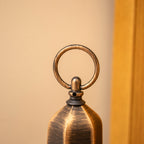 Bronze LED Flicker Candle Christmas Lantern