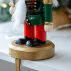 Nutcracker Soldier Christmas Stocking Hanger