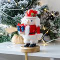 Santa Nutcracker Christmas Stocking Hanger
