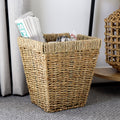 Square Seagrass Paper Bin