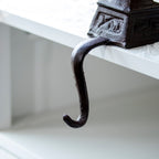 Cast Iron Pinecone Christmas Stocking Holder