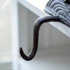 Cast Iron Stag Christmas Stocking Holder