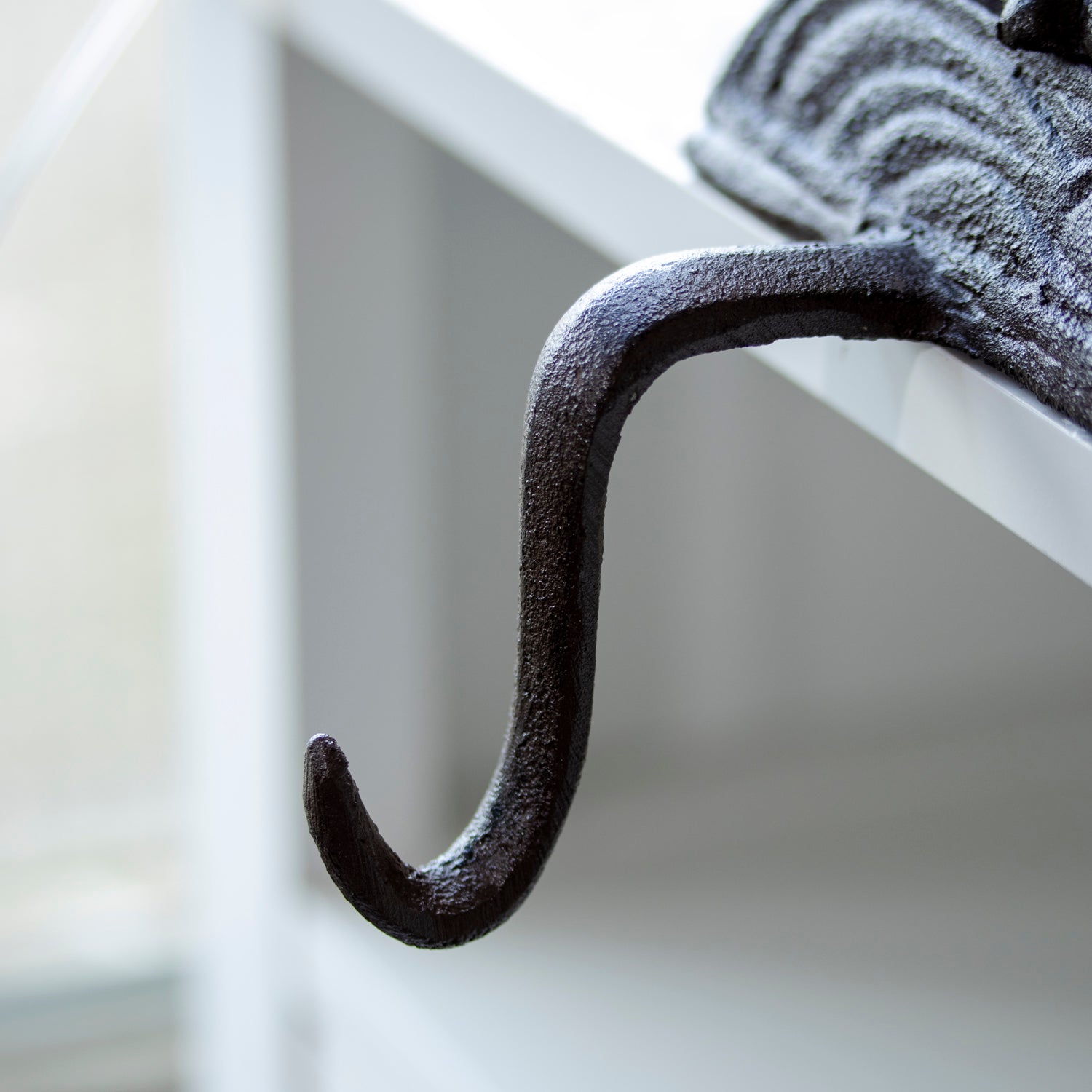 Cast Iron Stag Christmas Stocking Holder