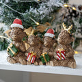 Christmas Highland Cow Family Ornament