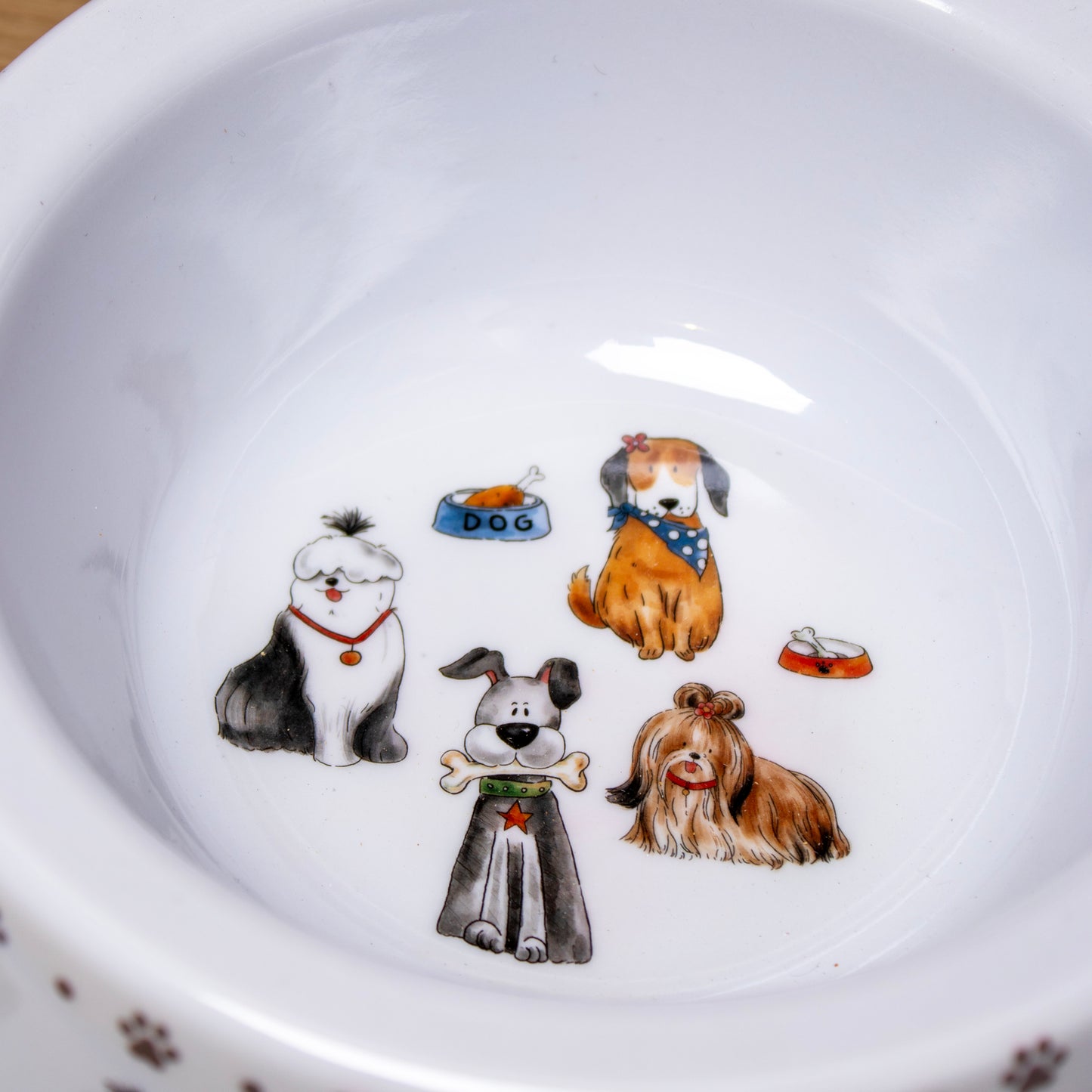 Faithful Friends Dog Bowl Mat And Treats Tin Set