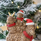 Christmas Highland Cow Trio Ornament