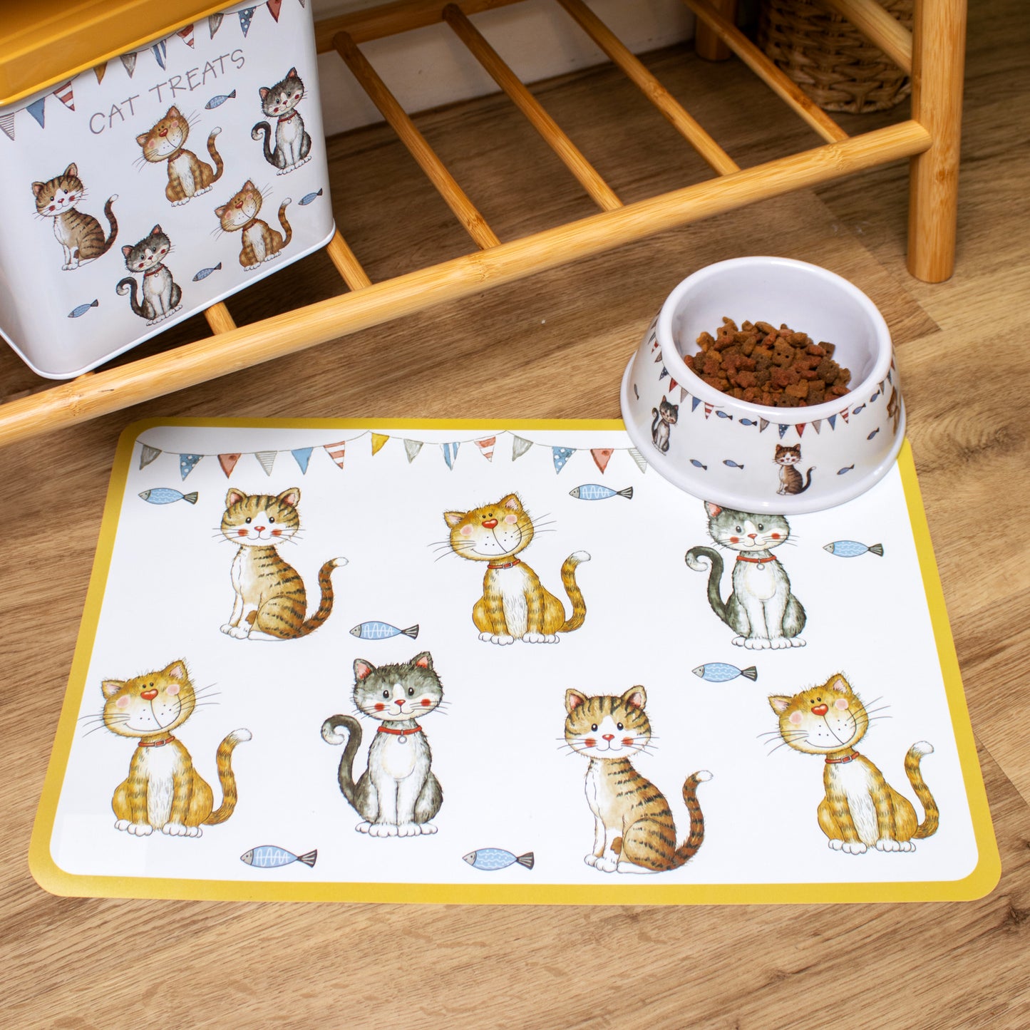 Faithful Friends Cat Placemat