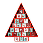 Christmas Tree 24 Drawer Advent Calendar