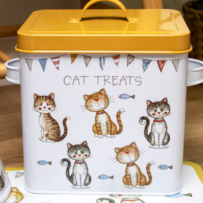 Faithful Friends Cat Treats Tin