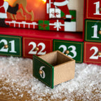 Light Up Santa's Grotto 24 Drawer Advent Calendar