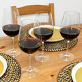 Set Of 4 Crystalline Wine Glasses 690ml