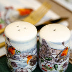 Christmas Robins Salt And Pepper Shakers