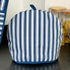 Blue Striped Tea Cosy