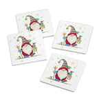 Set mit 4 Weihnachtsmann-Tischsets und Untersetzern