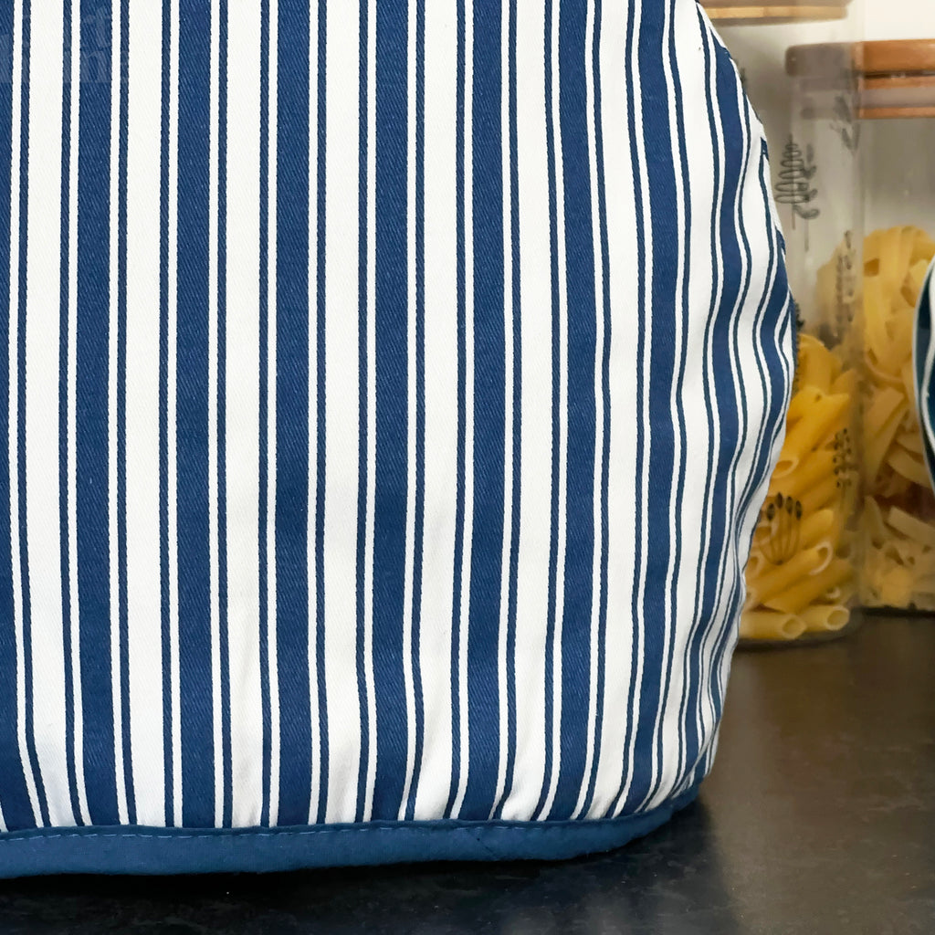 Blue Striped Tea Cosy