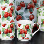 Strawberry Patch Stacking Mugs Set Of 4