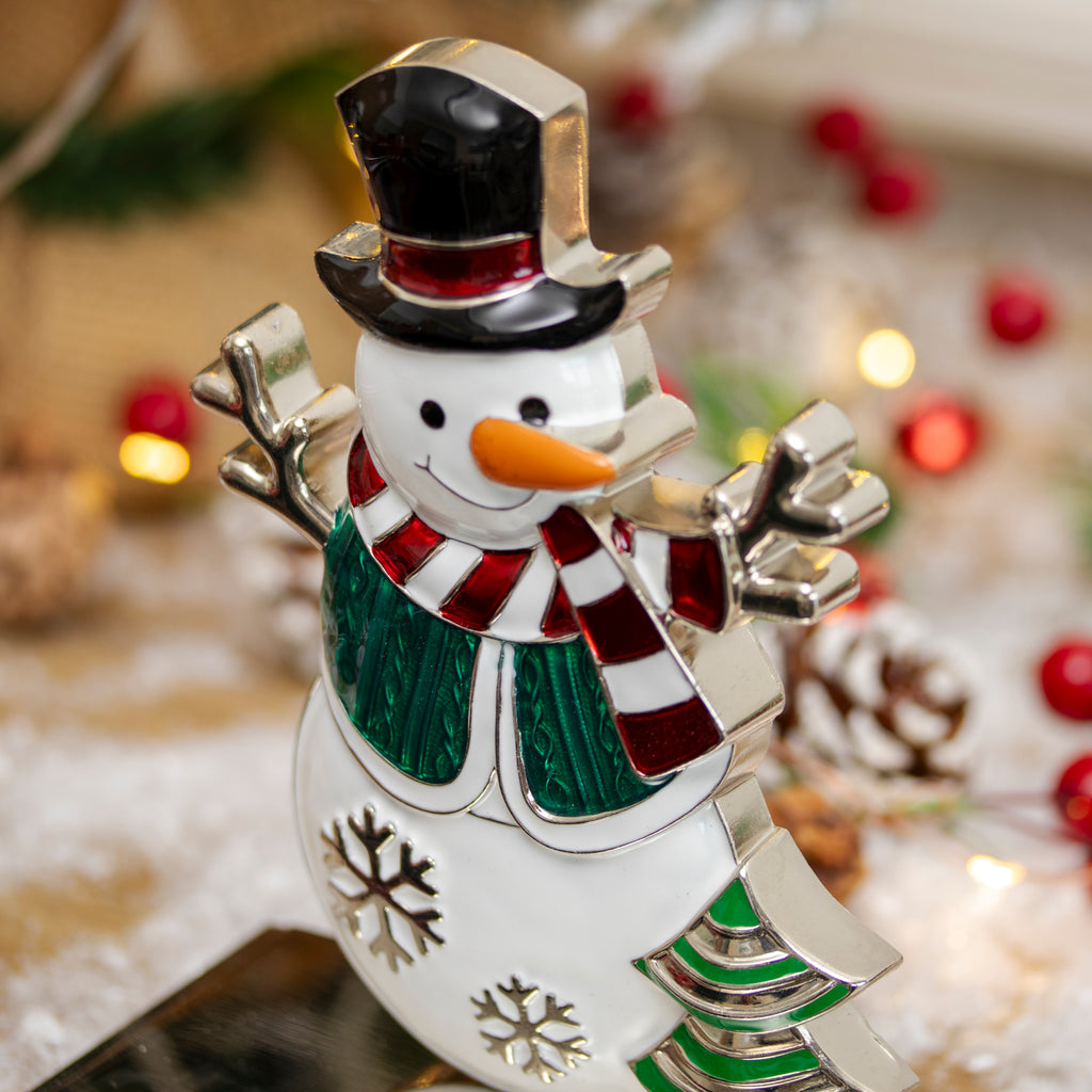 Snowman Christmas Stocking Hanger