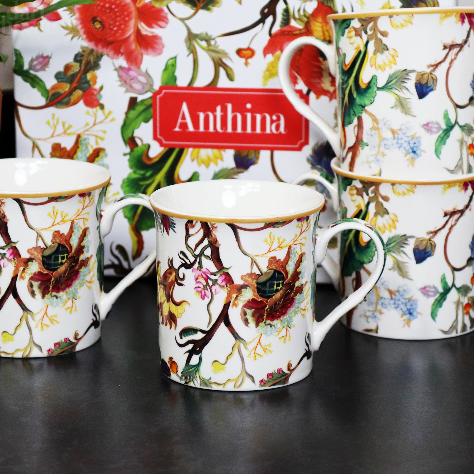 William Morris Anthina Mugs