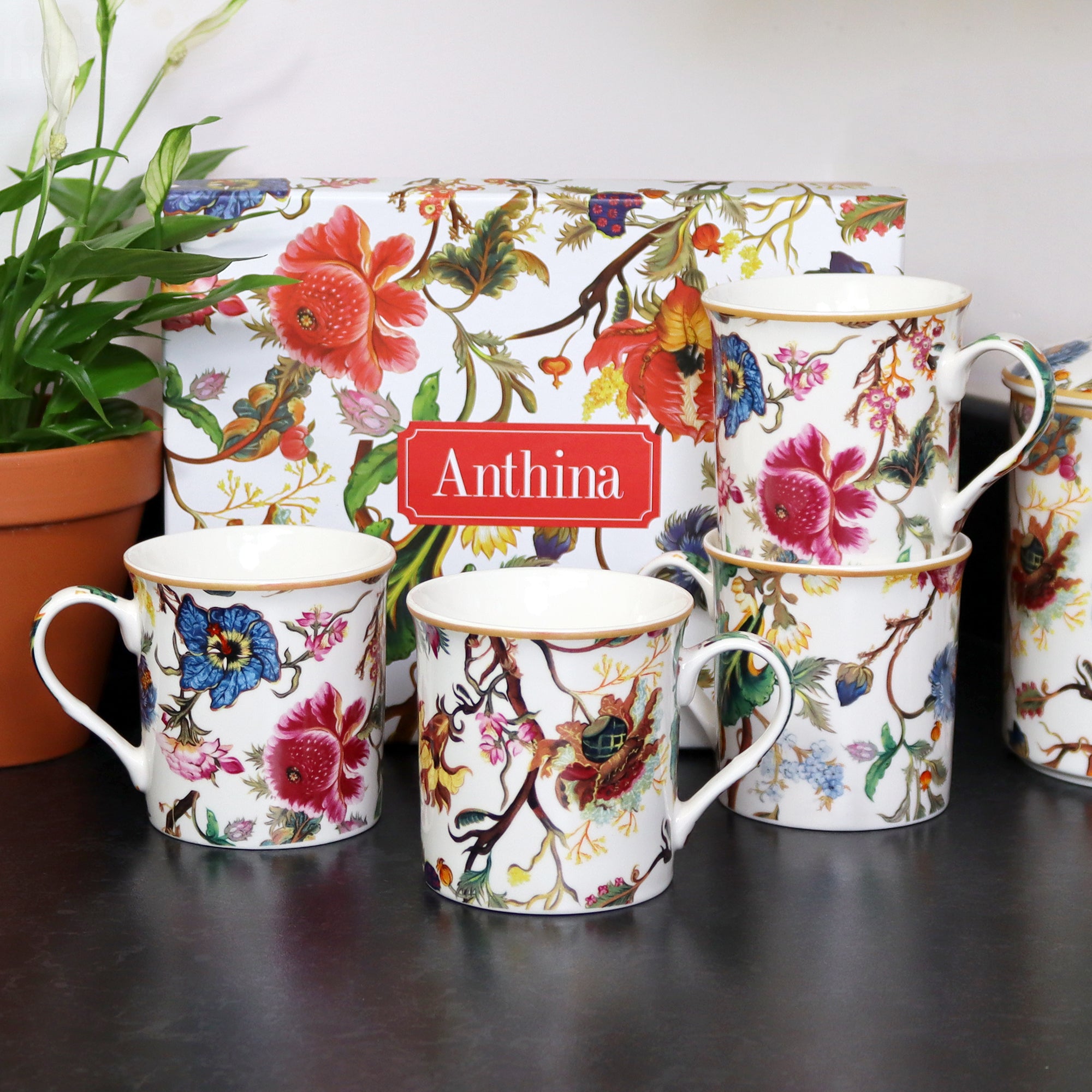 William Morris Anthina Mugs