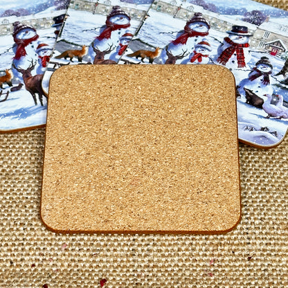 Set Of 4 Magic Of Christmas Coasters