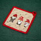 Set Of 4 Christmas Gonk Pot Holders