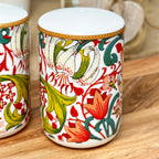 William Morris Golden Lily Salt And Pepper Shakers