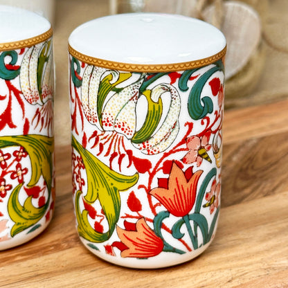 William Morris Golden Lily Salt And Pepper Shakers