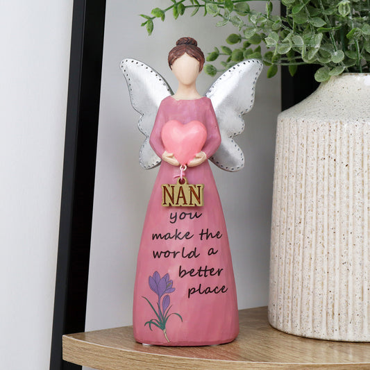 You Make The World A Better Place Nan Angel Figurine