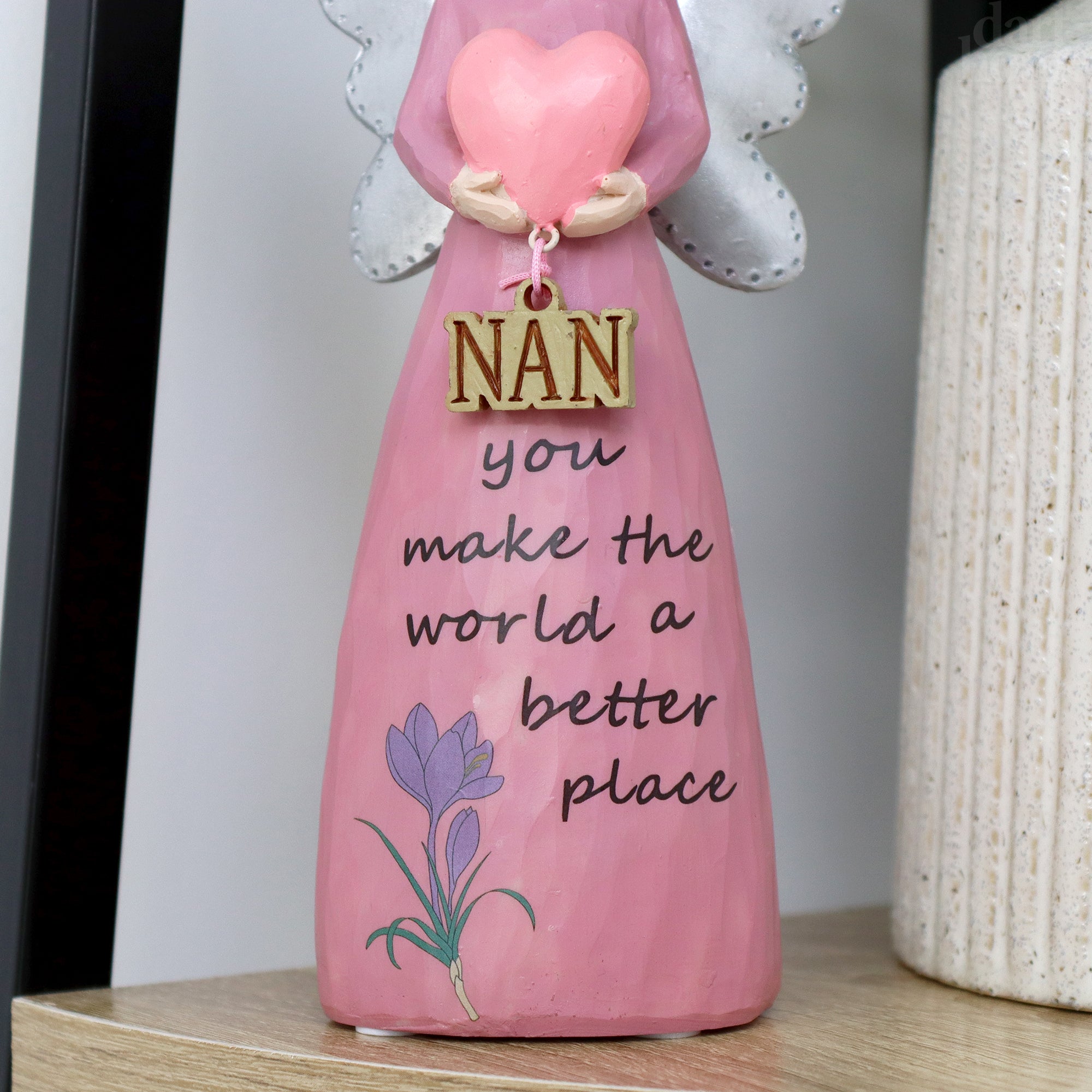 You Make The World A Better Place Nan Angel Figurine