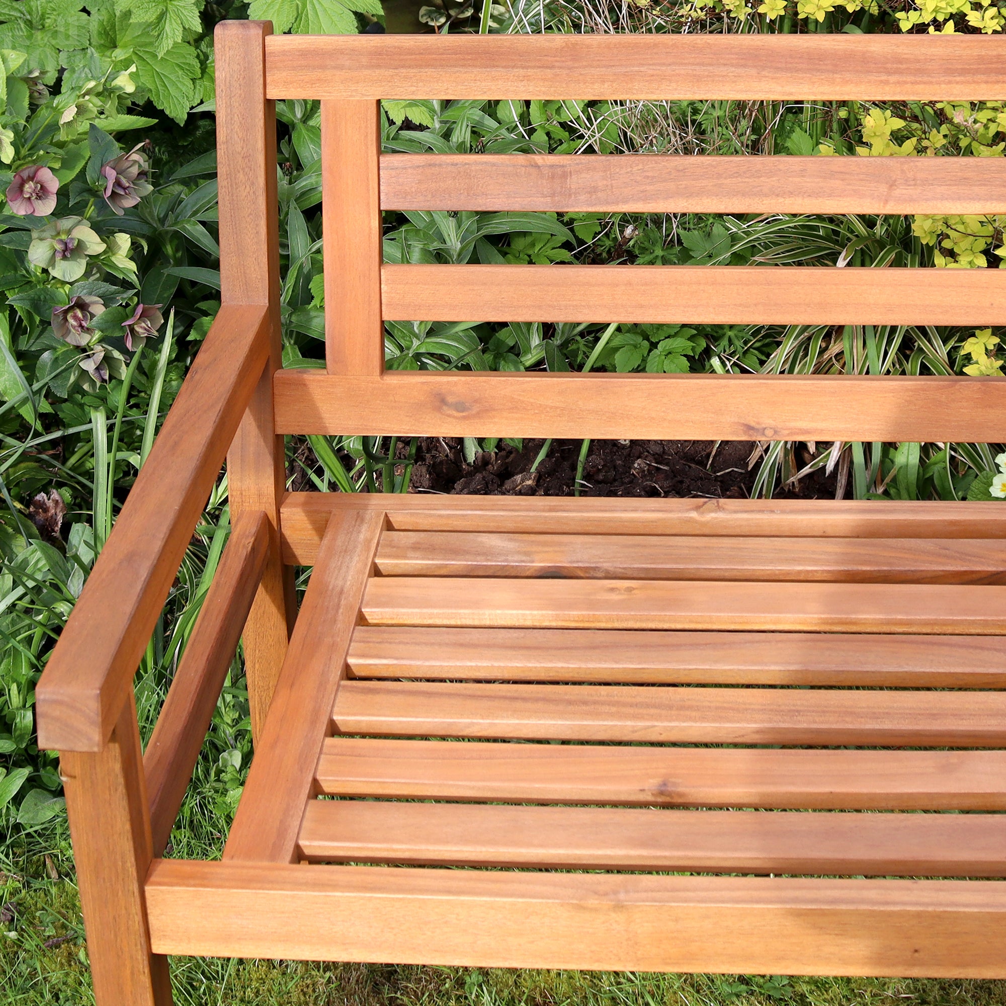 Acacia Hardwood 2 Seater Garden Bench