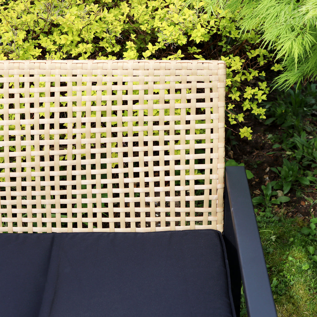 5 Seater PE Rattan And Metal Garden Lounge Set