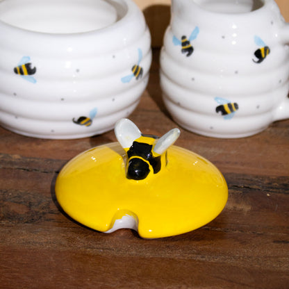 Sweet Bee Sugar Bowl & Milk Jug Set