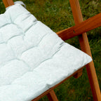 Set Of 2 Turquoise Outdoor Seat Pads