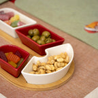 5-teiliges Weihnachts-Snackschalen-Set