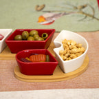 5-teiliges Weihnachts-Snackschalen-Set
