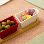 5-teiliges Weihnachts-Snackschalen-Set