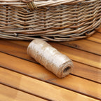 Antique Wash Willow Deluxe Garden Tool Basket