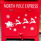 North Pole Express Christmas Post Box