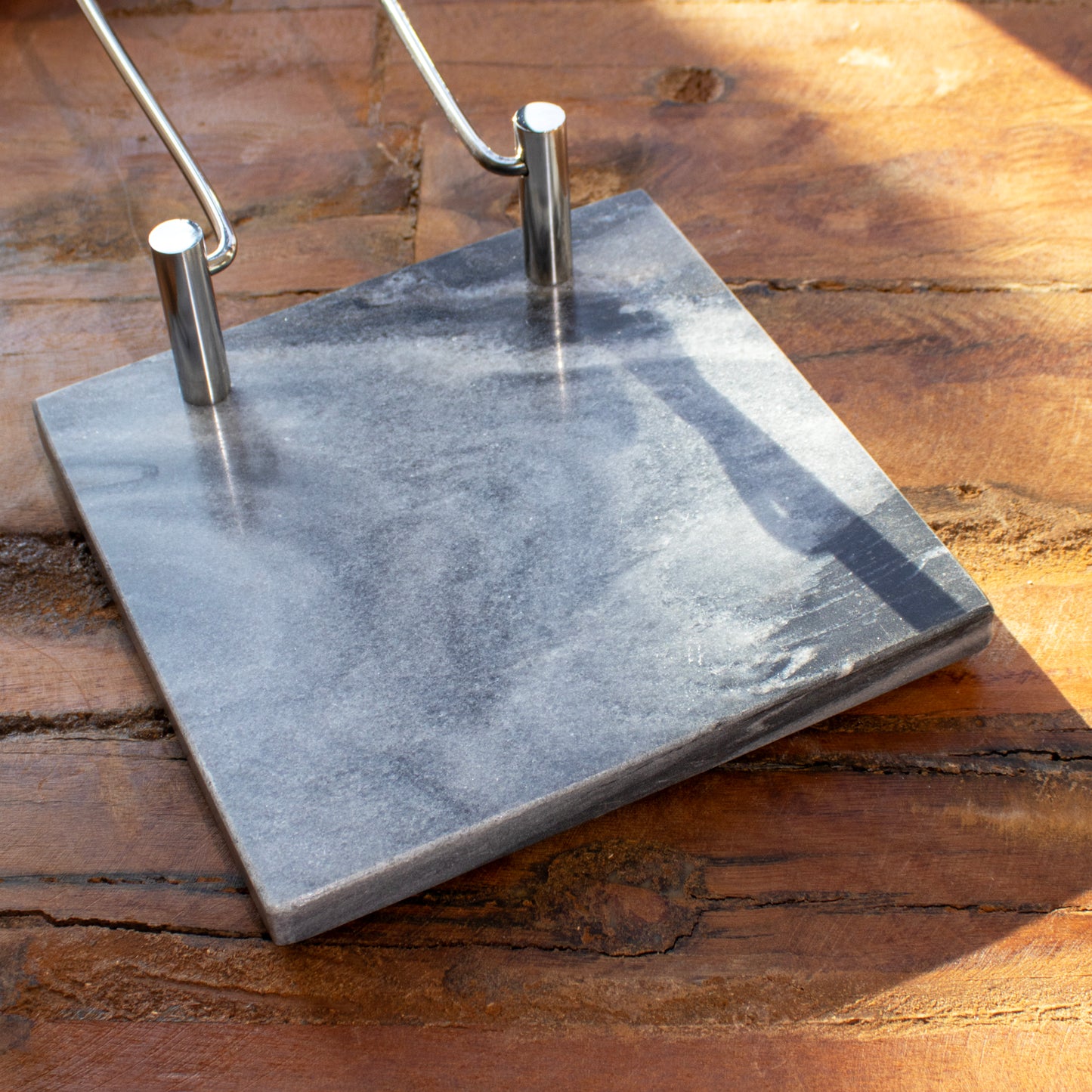 Grey Marble Napkin Holder