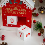 Wooden Christmas Countdown Block Calendar