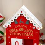 Wooden Christmas Countdown Block Calendar